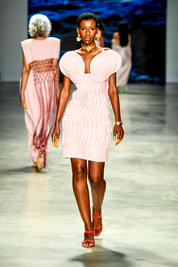 TAMANCO OLÍVIA - couro vermelho e laranja