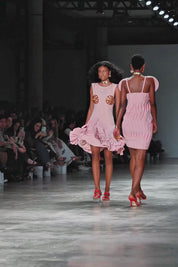 TAMANCO OLÍVIA - couro vermelho e laranja