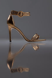 SANDÁLIA MARIA VITÓRIA - couro bronze