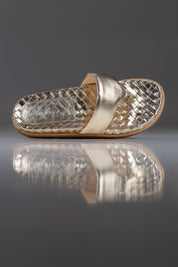 PAPETE ANNA - couro champagne